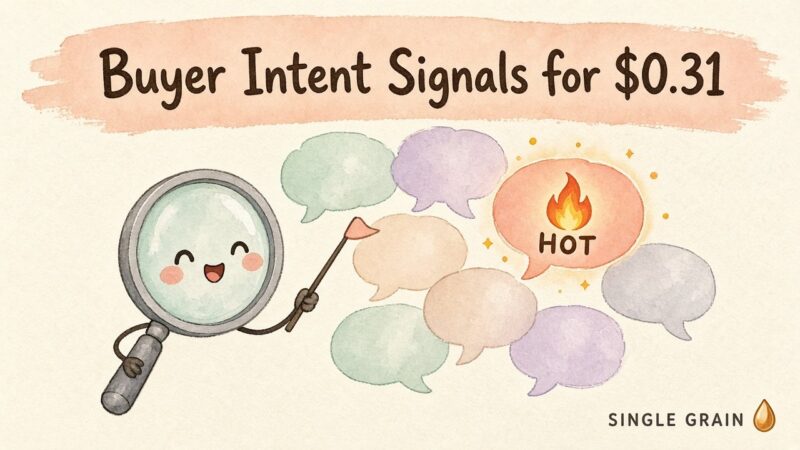 How to Find Buyer Intent Signals for $0.31: Ultimate Step-by-Step Guide