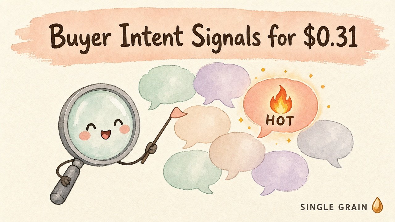 How to Find Buyer Intent Signals for $0.31: Ultimate Step-by-Step Guide