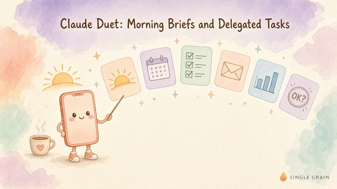 How to Use Claude Duet for Morning Briefs and Delegated Tasks