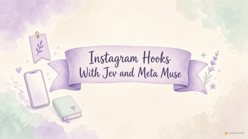 How to Find the Best Instagram Hooks With Jev and Meta Muse Before You Spend