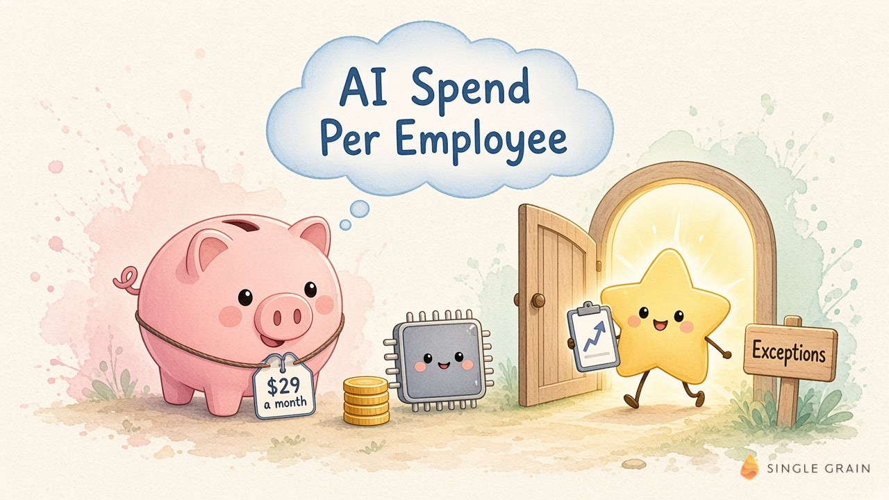 How Much Should You Spend on AI per Employee?