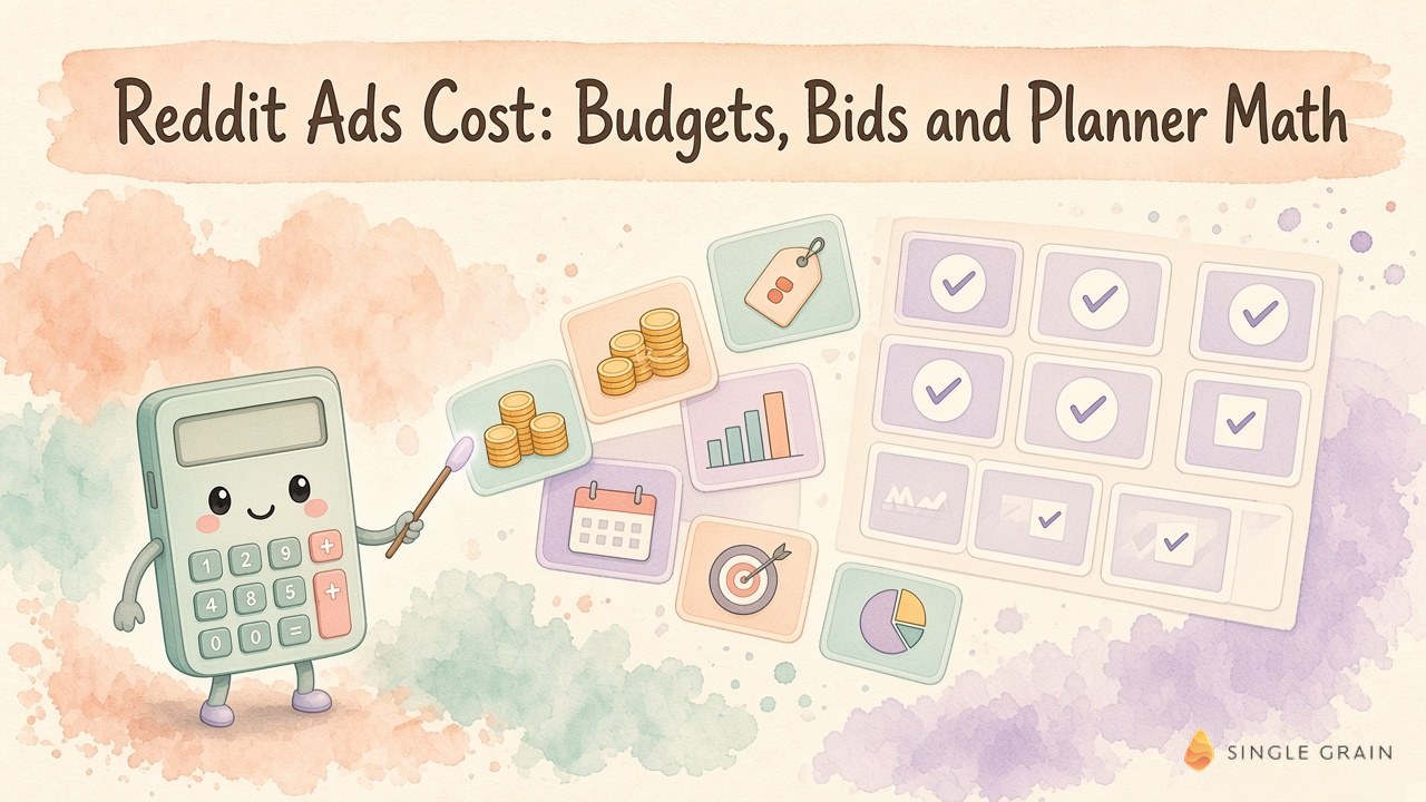 How Much Do Reddit Ads Cost? Budgets, Bids, and Planner Math