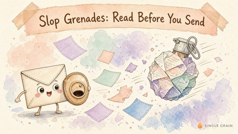 Slop Grenades: What AI Slop Costs Your Team (and How to Stop It)