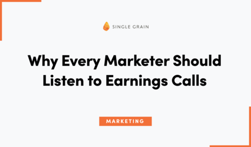 Why Every Marketer Should Listen to Earnings Calls