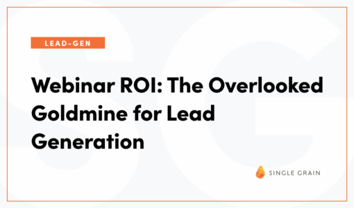 Webinar ROI: The Overlooked Goldmine for Lead Generation