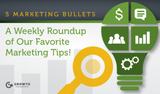 This Week in Growth: 5 Marketing Bullets 4/1/2016